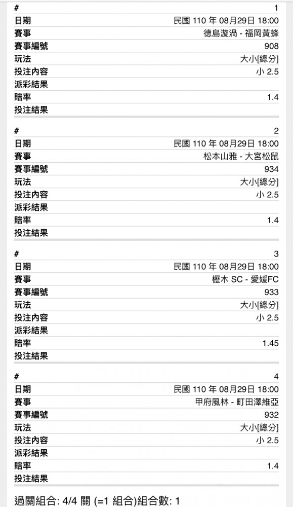 足球 日足4x1 玩運彩討論區運動彩券朋友圈